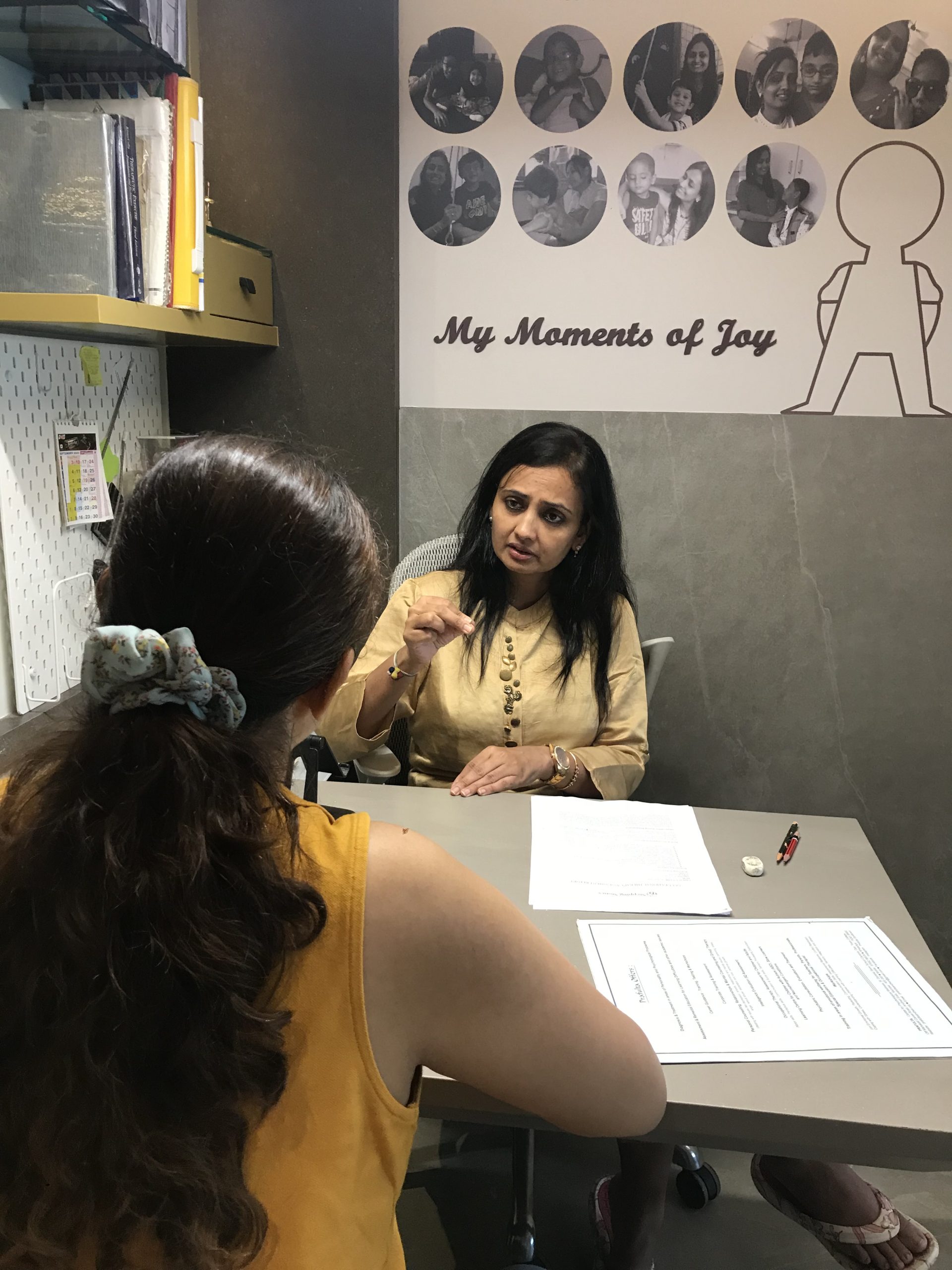 Review meeting with parents