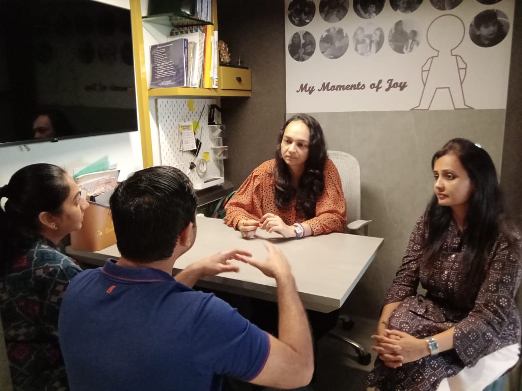 Review meeting with parents